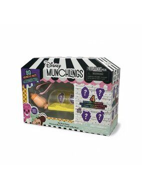 Disney Munchlings Mini Munch Display With 4 Mystery Figures Scented Collectible